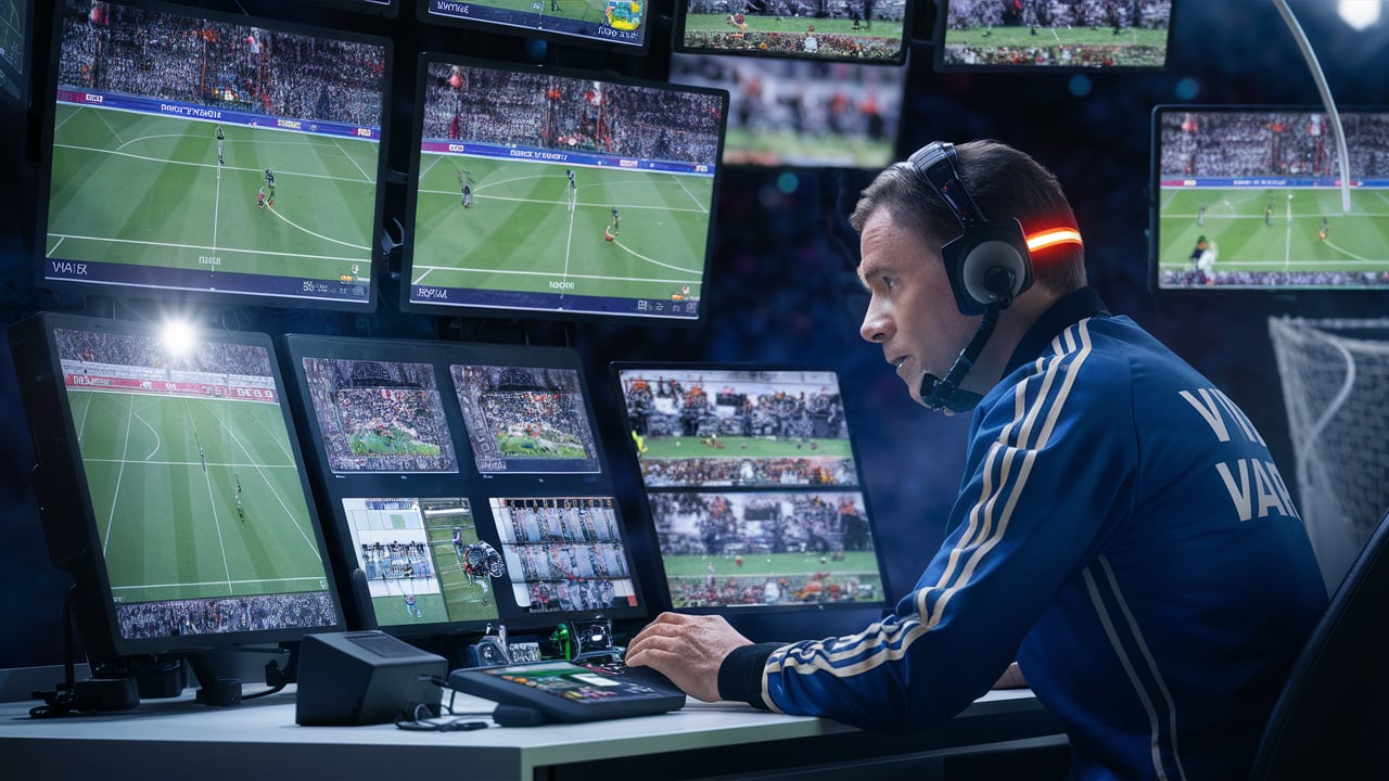 VAR 技術在足球中的精準革命：揭開越位判罰的真相